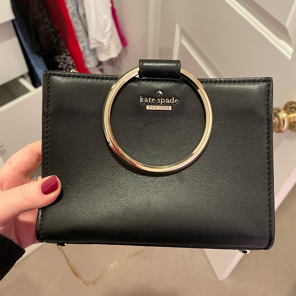 Kate Spade Leather Wallet on Chain Purse